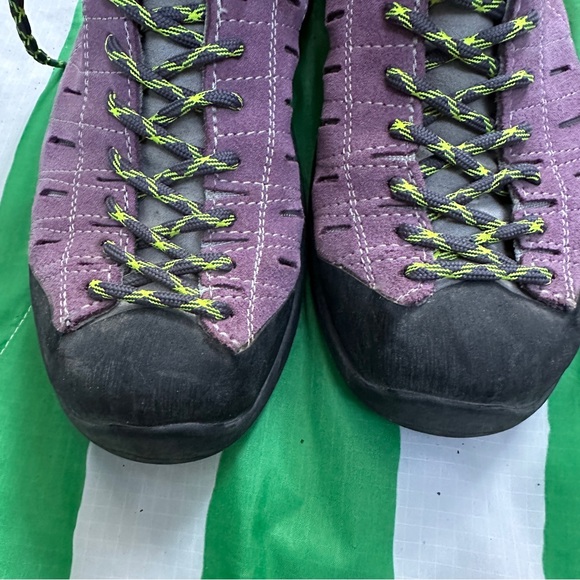 ASOLO women’s hiking approach boots purple suede - Picture 6 of 6